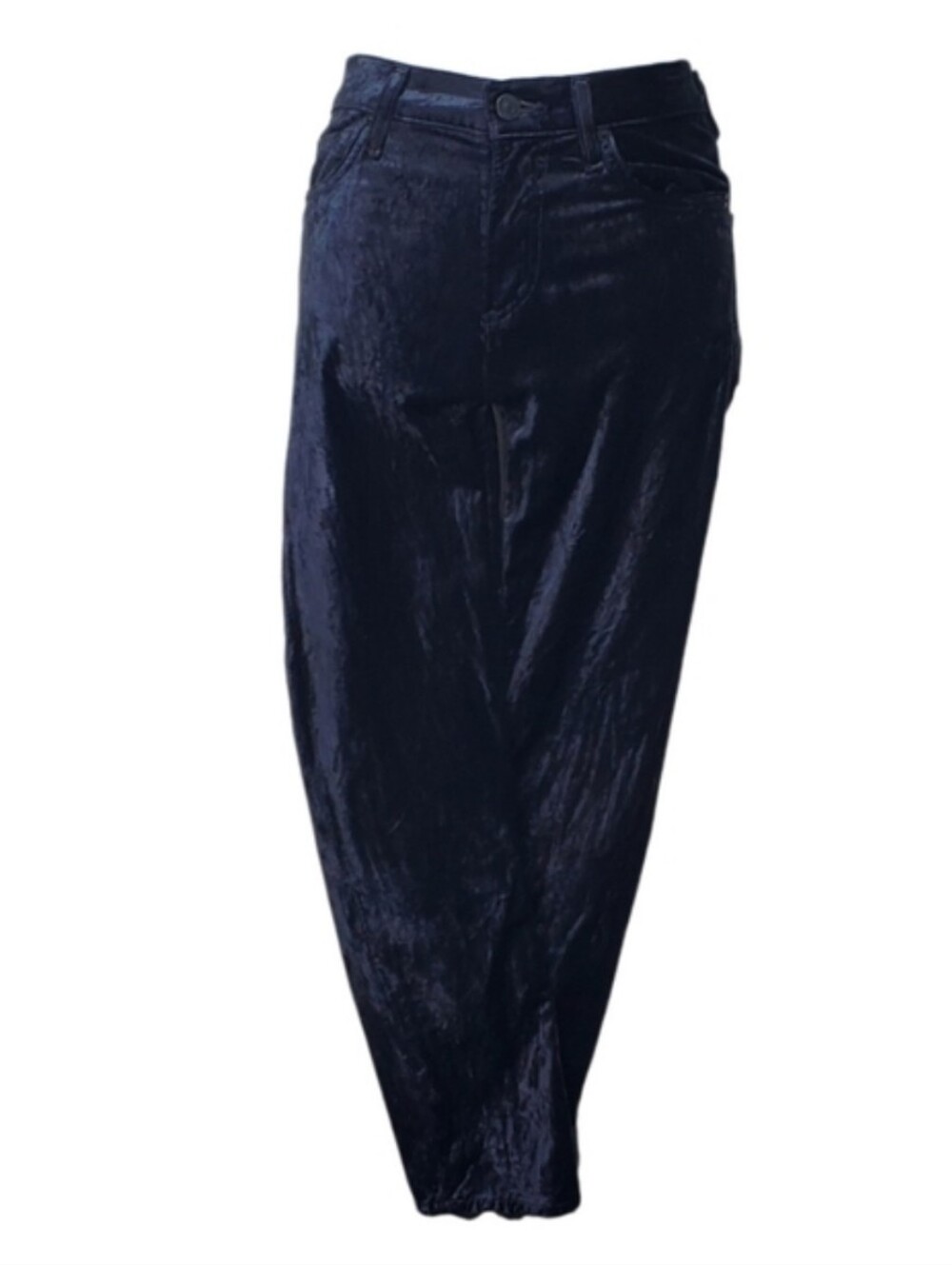 Citizens of Humanity Black Velvet Harlow Ankle Highrise Slim Size 26